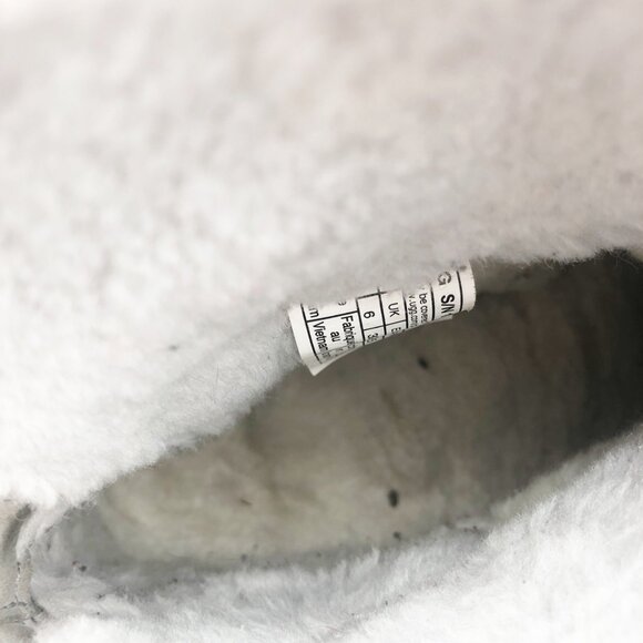 UGG Classic Zip It Mini Gray Fur Lined Suede Boots Womens 8 - Picture 10 of 12